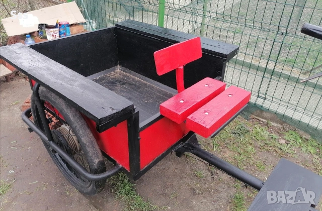 Ремарке за мотофреза със спирачки , снимка 5 - Градинска техника - 53051571