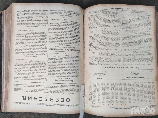 Продавам книга "Държавен вестник 1912  книга 2, снимка 3 - Специализирана литература - 36348594