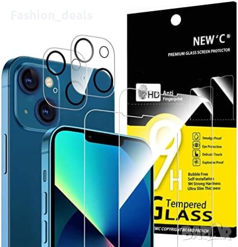 Нови 2 броя протектор за екран 2 за обектива на камера iPhone Айфон Защита