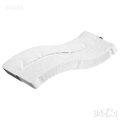 vidaXL Матрак покет пружини, Medium, 90x200 см