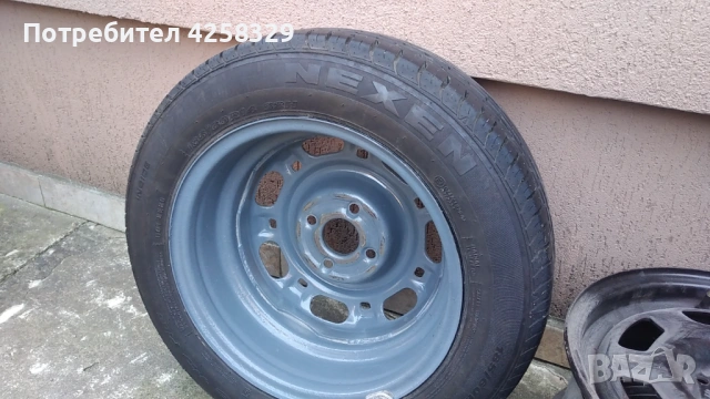 Железни джанти със летни гуми за поло 6n2  шкода Сеат., снимка 3 - Гуми и джанти - 53667313