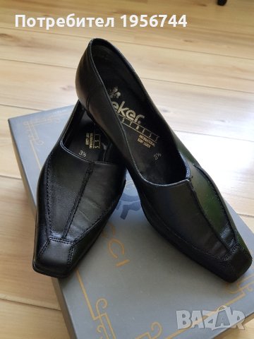 Обувки Rieker естествена кожа 37н