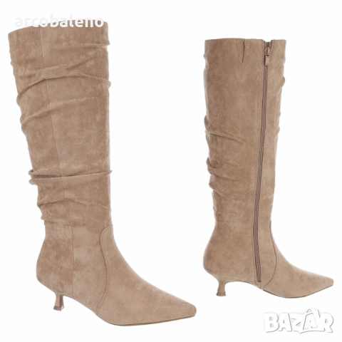 Дамски ботуши на висок ток, 4цвята , снимка 17 - Дамски ботуши - 52045196