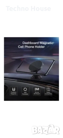 Магнитна поставка за смартфони KLGO Z6 360 градуса, снимка 2 - Селфи стикове, аксесоари - 53235609