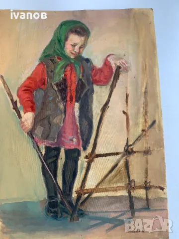 стара картина, снимка 3 - Картини - 48560056