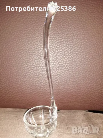 Чаши за боле, оловен кристал, с кристален черпак, снимка 6 - Чаши - 49287805