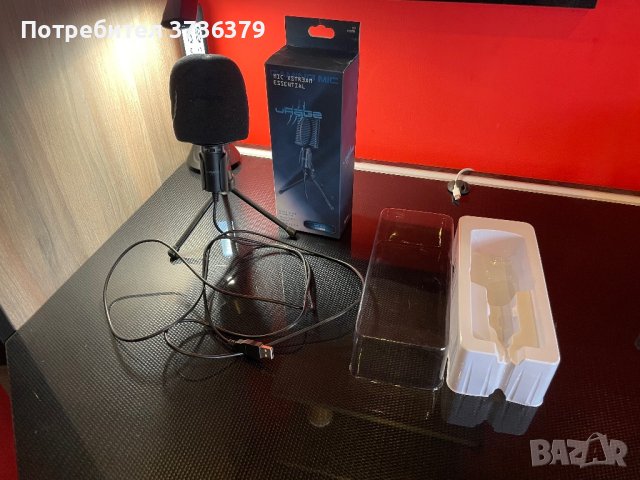 Микрофон Hama "uRage MIC xStr3am Essential", снимка 1
