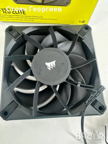 Чисто нов вентилатор за компютър CORSAIR AF120