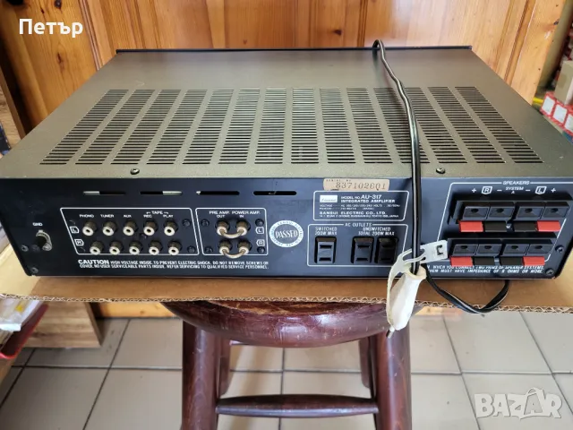 Sansui AU-317 усилвател, снимка 9 - Ресийвъри, усилватели, смесителни пултове - 47556500