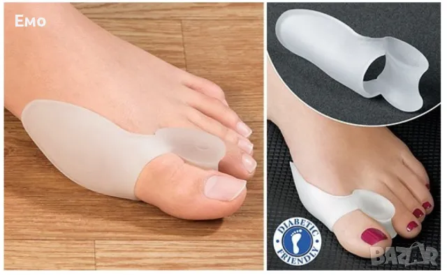 Силиконов разделител за палеца и малкото пръстче на крака, снимка 3 - Други - 48804483