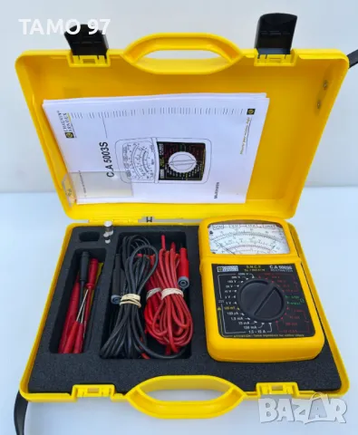 Chauvin Arnoux C.A 5003S - АНАЛОГОВ МУЛТИМЕТЪР неразличим от нов!, снимка 2 - Други инструменти - 48350100