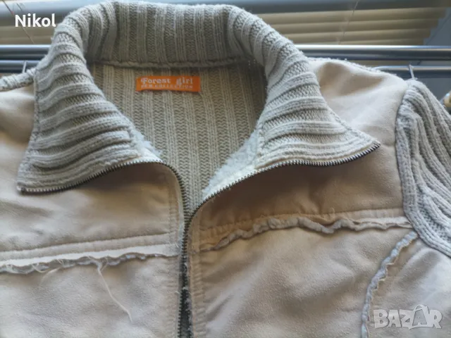 Жилетка/Яке с каракул, снимка 5 - Якета - 50084881