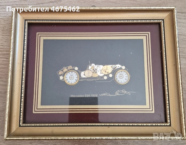 Ръчно изработени картини на автомобили , снимка 2 - Декорация за дома - 52849838