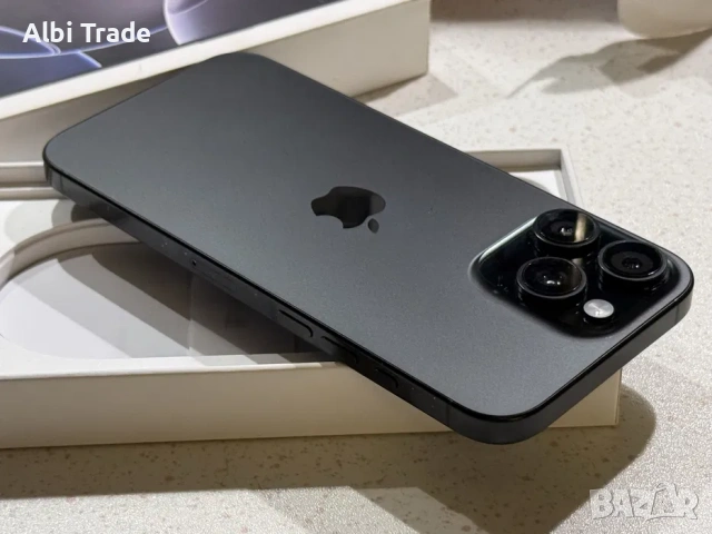 iPhone 16 Pro Max 256GB Black Titanium - 92% Батерия, Като НОВ., снимка 3 - Apple iPhone - 53718616