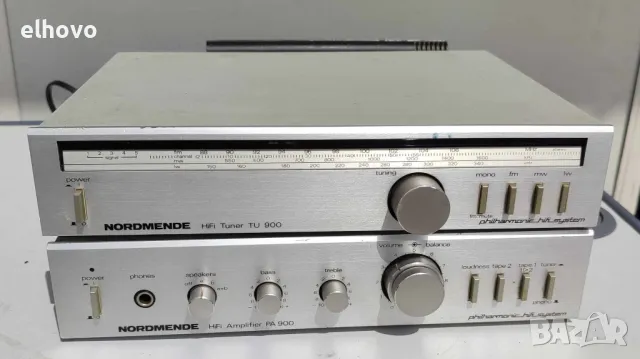 Стерео усилвател и тунер Nordmende PA 900, TU 900, снимка 5 - Ресийвъри, усилватели, смесителни пултове - 49916323