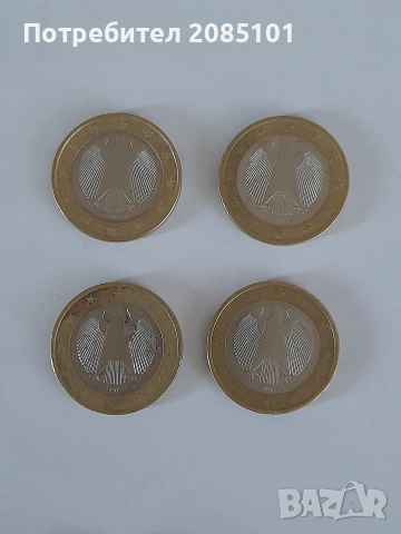 Колекционерски монети от 1 евро, снимка 4 - Нумизматика и бонистика - 53087381