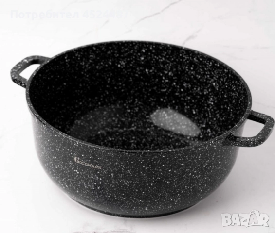 Тенджера Goldmann GM, Различни размери, Лят алуминий, Керам. покр., Индукция, снимка 4 - Съдове за готвене - 48604766