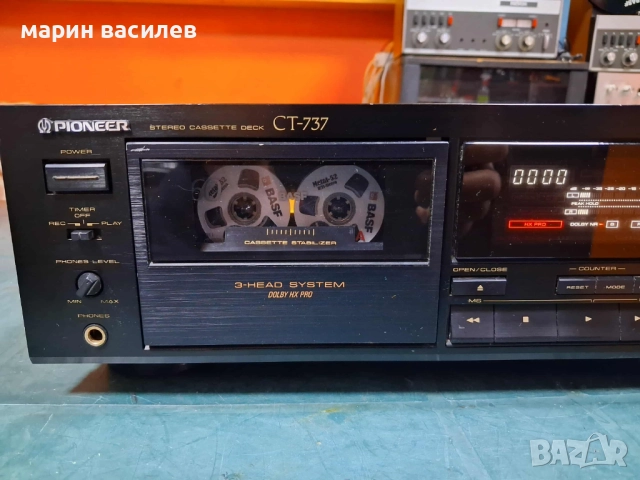 дек pioneer ct 737 3 head, снимка 2 - Декове - 52426858