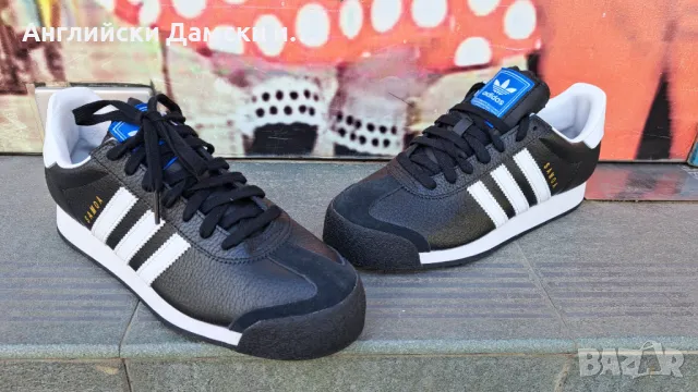 Английски оригинални полукецове естествена кожа-Adidas, снимка 4 - Кецове - 50368749