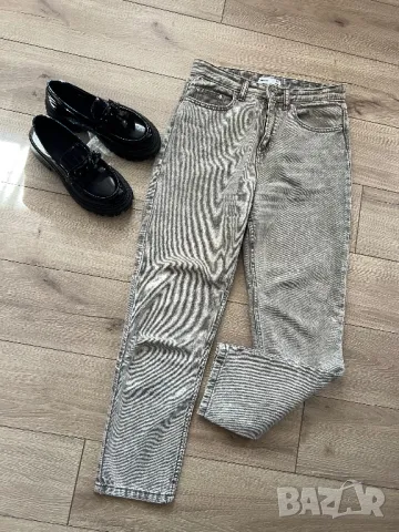 Дънки Mom Fit, снимка 5 - Дънки - 47641405