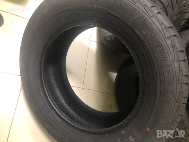 4бр. Бусови гуми Continental 215/65/16C, снимка 3 - Гуми и джанти - 41415649
