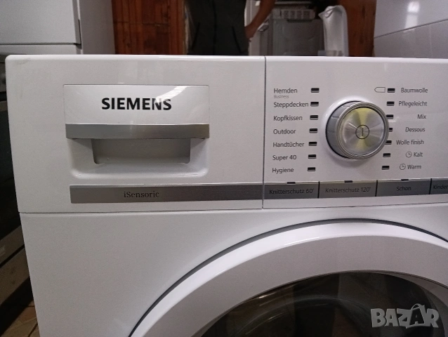 като нова сушилня с термопомпа Сименс Siemens IQ700 A+++ 8кг 2 години гаранция!, снимка 9 - Сушилни - 53472646