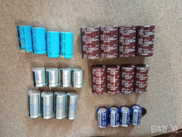 Кондензатори за Аудио Nippon Kenwood Nichicon, снимка 2 - Аудиосистеми - 48677330