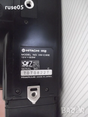 Видеокамера "HITACHI - VM-C30E", снимка 13 - Камери - 51555862