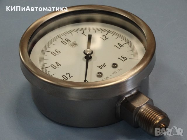 Манометър Nuova Fima Ф 100, 1.6 bar