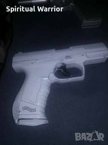 Airsoft метален пистолет Walther, с блоубек! 2 джаула Мощност! , снимка 4 - Колекции - 53830957