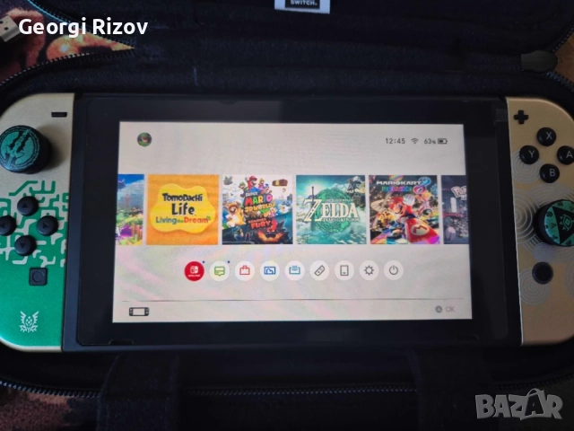 Nintendo Switch V2 Modded | 128GB | "Zelda Edition", снимка 3 - Nintendo конзоли - 56189067