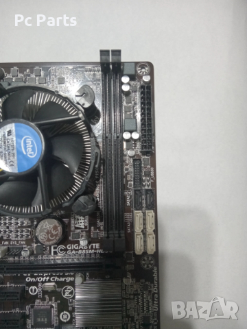 Gigabyte GA-B85M-HD3G +Intel Core i5-4460 и охлаждане., снимка 2 - Дънни платки - 52594928