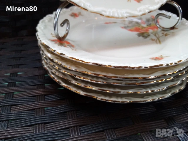 Антикварен сервиз за чай, снимка 10 - Сервизи - 51208780