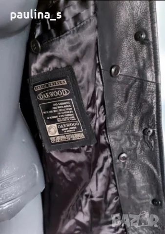 Два броя / Естествена кожа / Дамско яке "Oakwood" и България , снимка 16 - Якета - 44923666