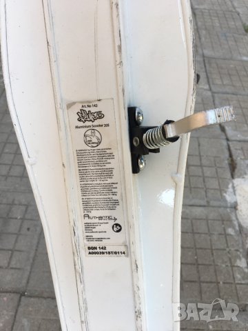 Детска алуминиева тротинетка No Rules до 100кг, снимка 7 - Скейтборд, ховърборд, уейвборд - 40955504