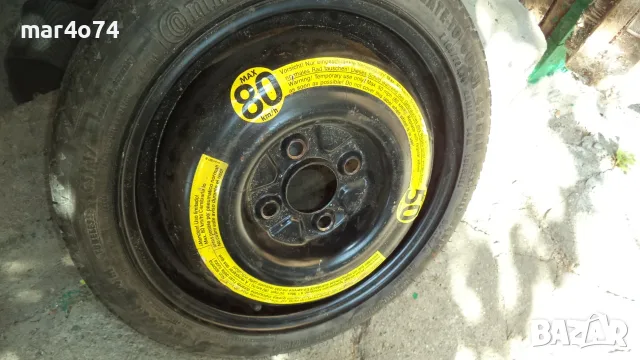 Продавам теглич от Голф 3 хечбек с 4/5 врати и резервна гума-патерица 14", снимка 14 - Части - 55830456