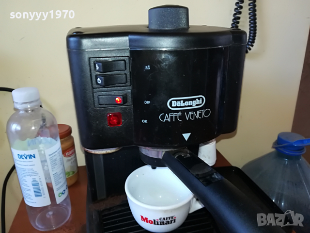 DELONGHI 15BAR SWISS-ITALY MADE 1803221726, снимка 2 - Кафемашини - 36151520