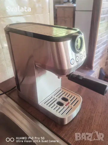  кафемашина Cecotec Power Espresso 20 Steel Pro (модел 01984). [1] (ht, снимка 2 - Кафемашини - 56008170