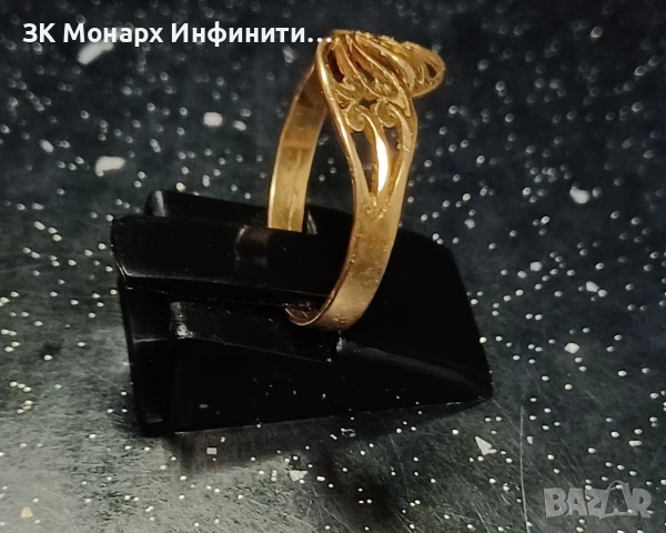 Златен пръстен /585/, снимка 2 - Пръстени - 53103695
