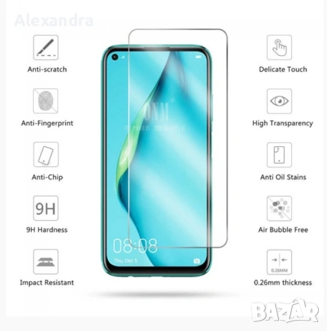 Стъклени протектори за Huawei p40 lite E 