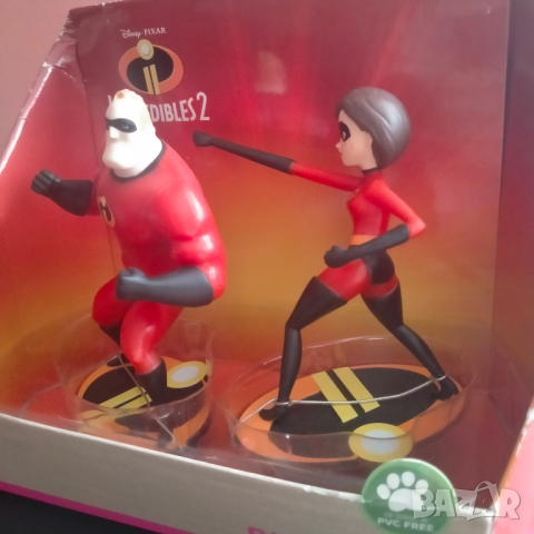 Колекционерска фигурка Bullyland MR & MRS INCREDIBLE Disney Pixar, снимка 16 - Колекции - 44573606