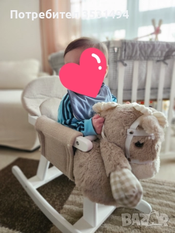 Люлеещо конче, снимка 2 - Детски люлки - 52405933