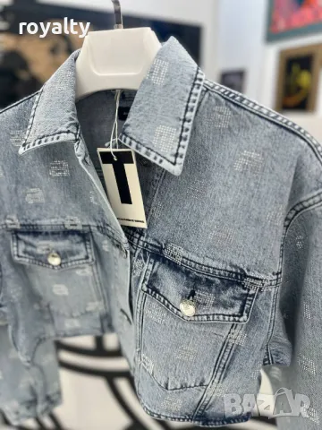 Alexander Wang дънково яке , снимка 2 - Якета - 50217792