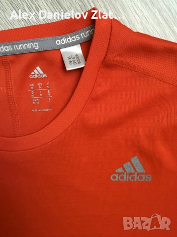 Мъжка спортна тениска Adidas Running Climacool (Размер M), снимка 2 - Тениски - 55849415