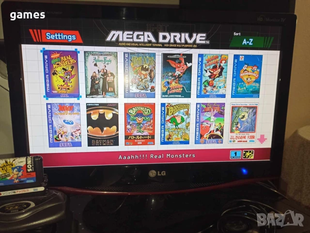 Sega Mega Drive Mini W + Комплект аксесоари Tower of Power (Megadora Tower), снимка 5 - Други игри и конзоли - 47044533