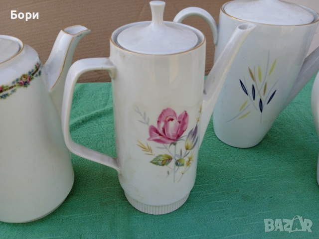 Стари немски порцеланови чайници, снимка 3 - Аксесоари за кухня - 36224357