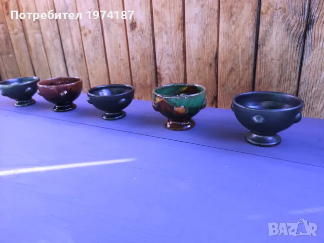Ново. 4 броя Народни чаши, снимка 4 - Чаши - 48118913