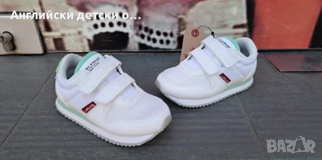 Английски детски маратонки-LEVI'S, снимка 3 - Детски маратонки - 49926815