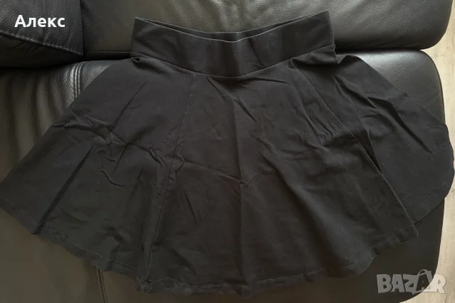 H&M Basic черна пола – размер S