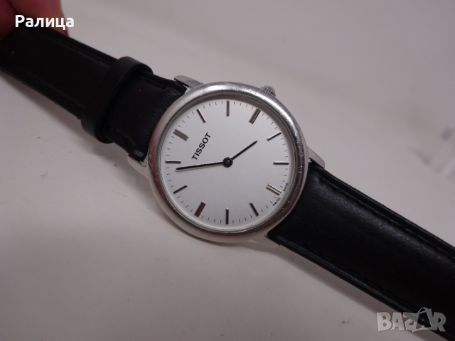 Мъжки кварцов часовник Tissot със стоманена каса, снимка 4 - Мъжки - 44641972